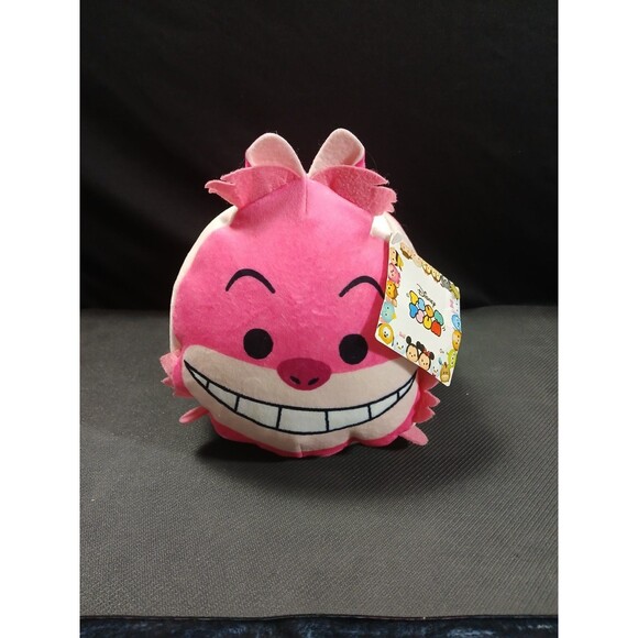 Disney Store Cheshire Cat Tsum Tsum 8" Plush Alice In Wonderland - Picture 1 of 6